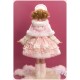 Summer Fairy Sanrio Characters Piano Fluffy Edition Shoes Cape JSK OP and Sets(Reservation/Full Payment Without Shipping)